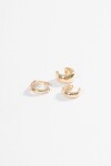 Set de 3 earcuff dorado