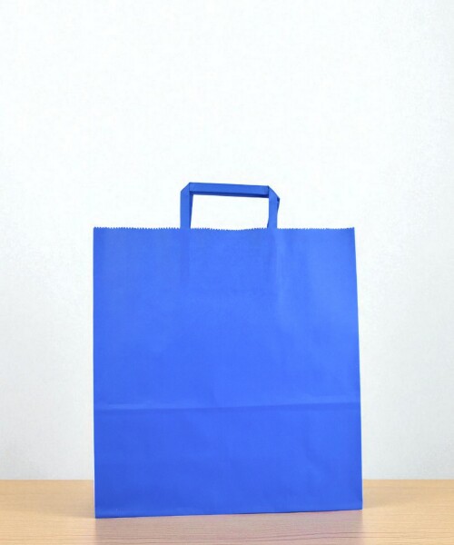 Bolsa lisa acuario 30x12x32 cm AZUL