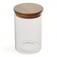 Frasco De Borosilicato Tapa Bambu 1060ml Sin Color