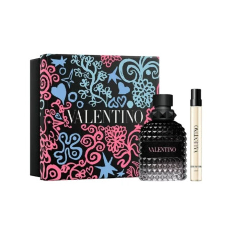 Fragancia Masculina Valentino Born In Roma EDT 50ML + 10ML Set de Regalo