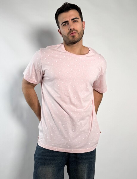 Remera de hombre Charly Rosado