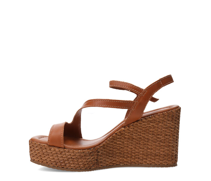 Sandalias de Mujer Bottero Plataforma Marrón Caramelo