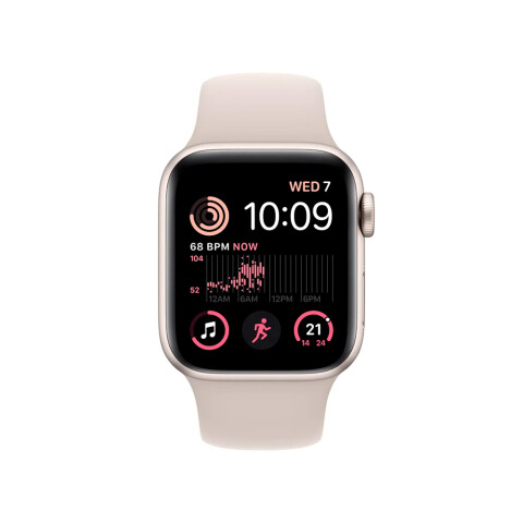 Apple Watch SE (2nd Gen) 44mm [Showroom] Sport Band - Starlight Apple Watch SE (2nd Gen) 44mm [Showroom] Sport Band - Starlight