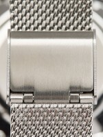 Reloj Bicolor Con Punto Metálico De Acero Inoxidable bicolor