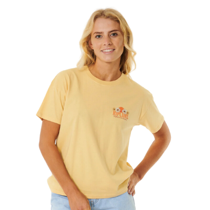 Remera MC Rip Curl Mystic - Amarillo Remera MC Rip Curl Mystic - Amarillo