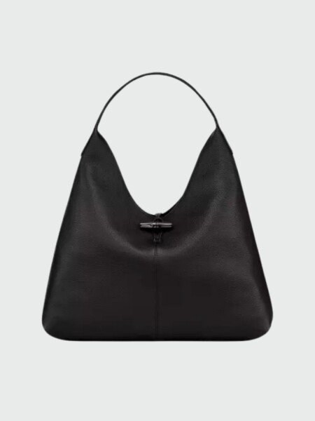 Longchamp -Cartera Hobo de cuero, Roseau Essential 0