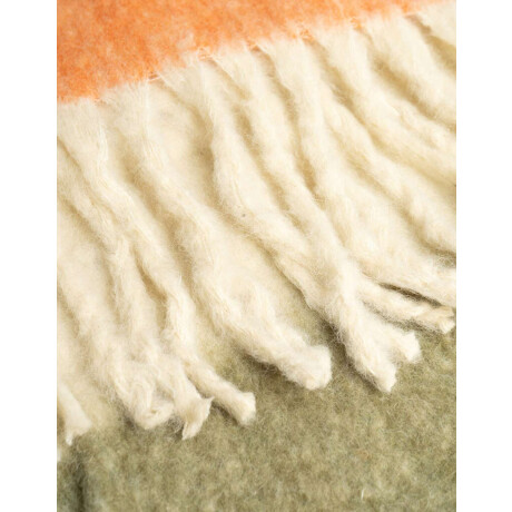 Bufanda Tejida Bloque Color Combinacion multicolor