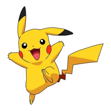 Pikachu - Pokemon (Flocked) - 353 Pikachu - Pokemon (Flocked) - 353