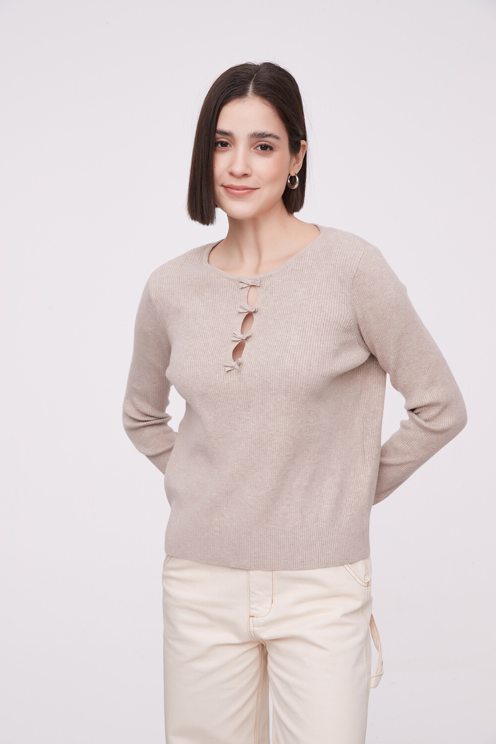 Remera Viruvir Beige