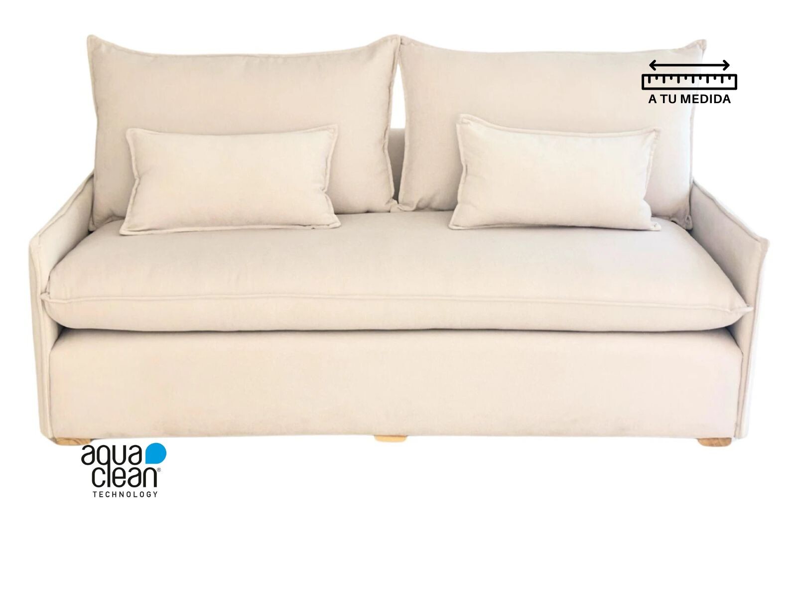 Sofa 3 cps ODIN en Tela 