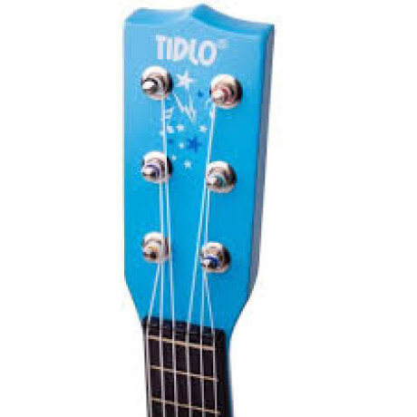 Guitarra madera azul