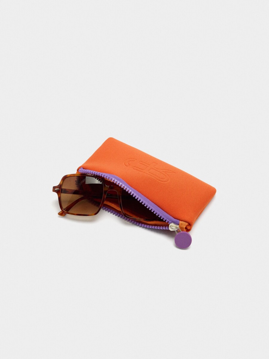 Gafas De Sol Cuadradas marron
