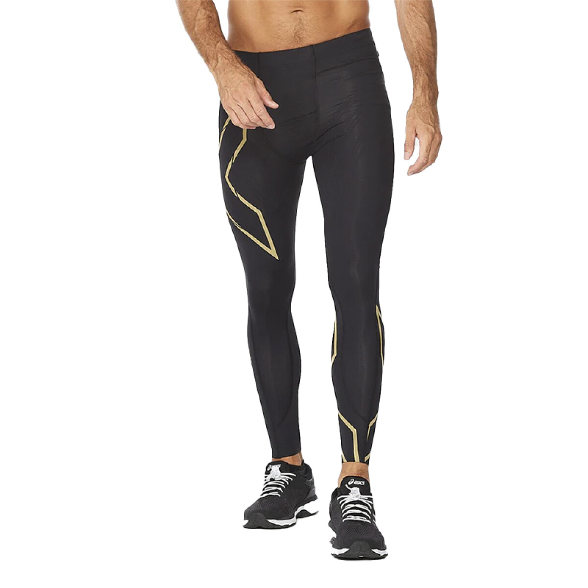 Calza 2XU Light Speed Compression Tights - Negro 