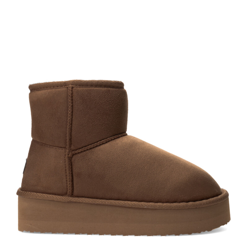 Botas de Mujer Miss Carol Pantu Uma Con Plataforma Tan