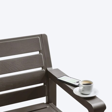 Juego de Jardín o Sala Barú Rimax de 4 Puestos Confort Mocca