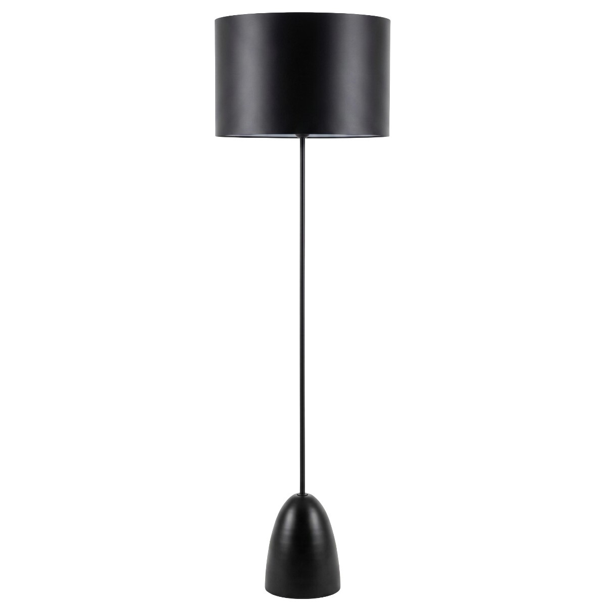 LAMPARA DE PIE LISIUS NEGRO 
