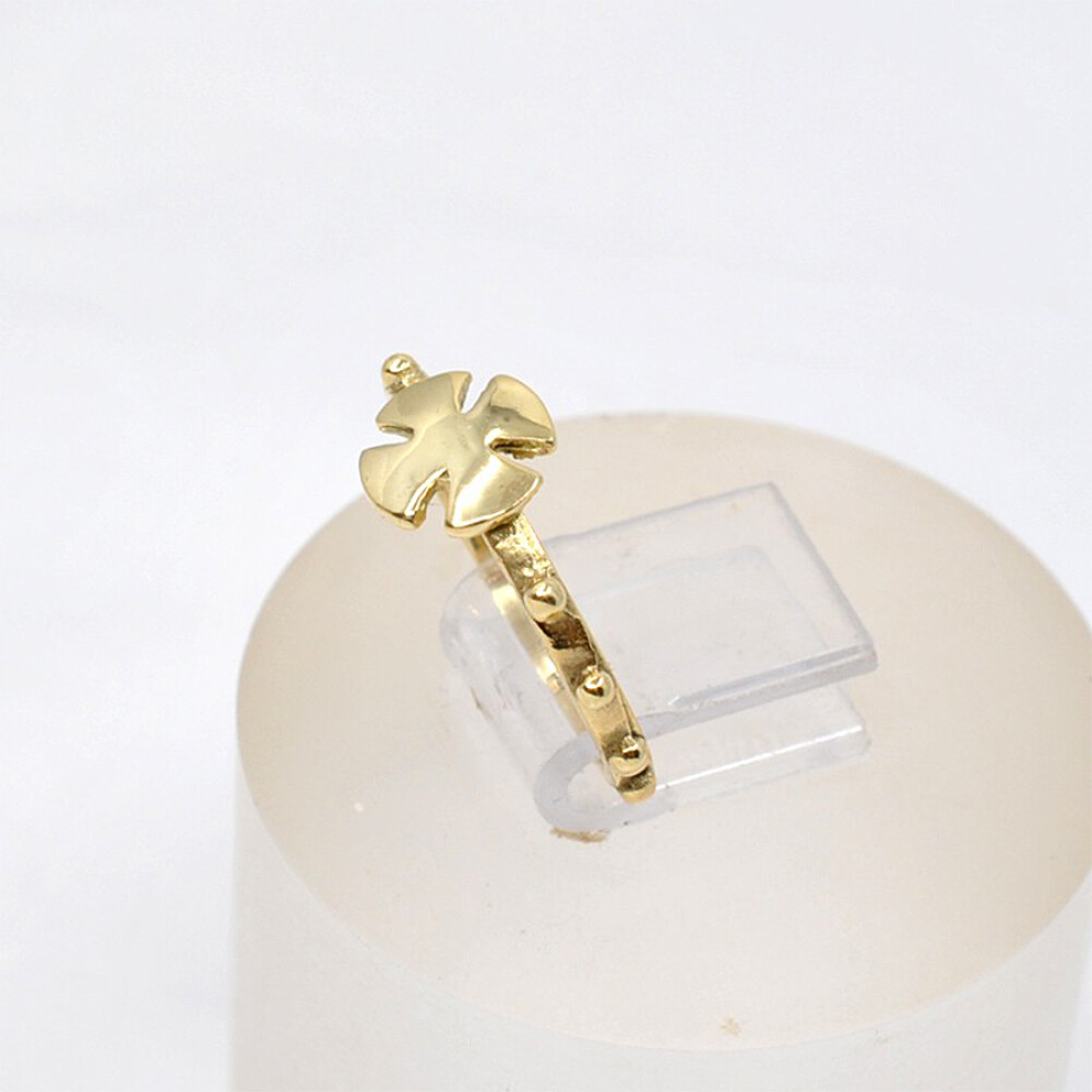 Anillo Rosario Vasco En Oro 18K Anillo Rosario Vasco En Oro 18K