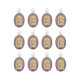 MEDALLAS DE SANTOS 2CM X20 UNIDADES Gp121/cristo En La Cruz