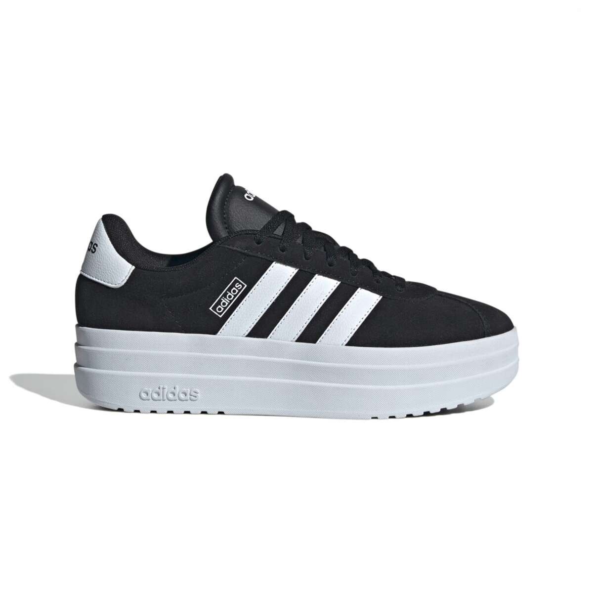 Championes Vl Court Bold de Mujer - Negro 