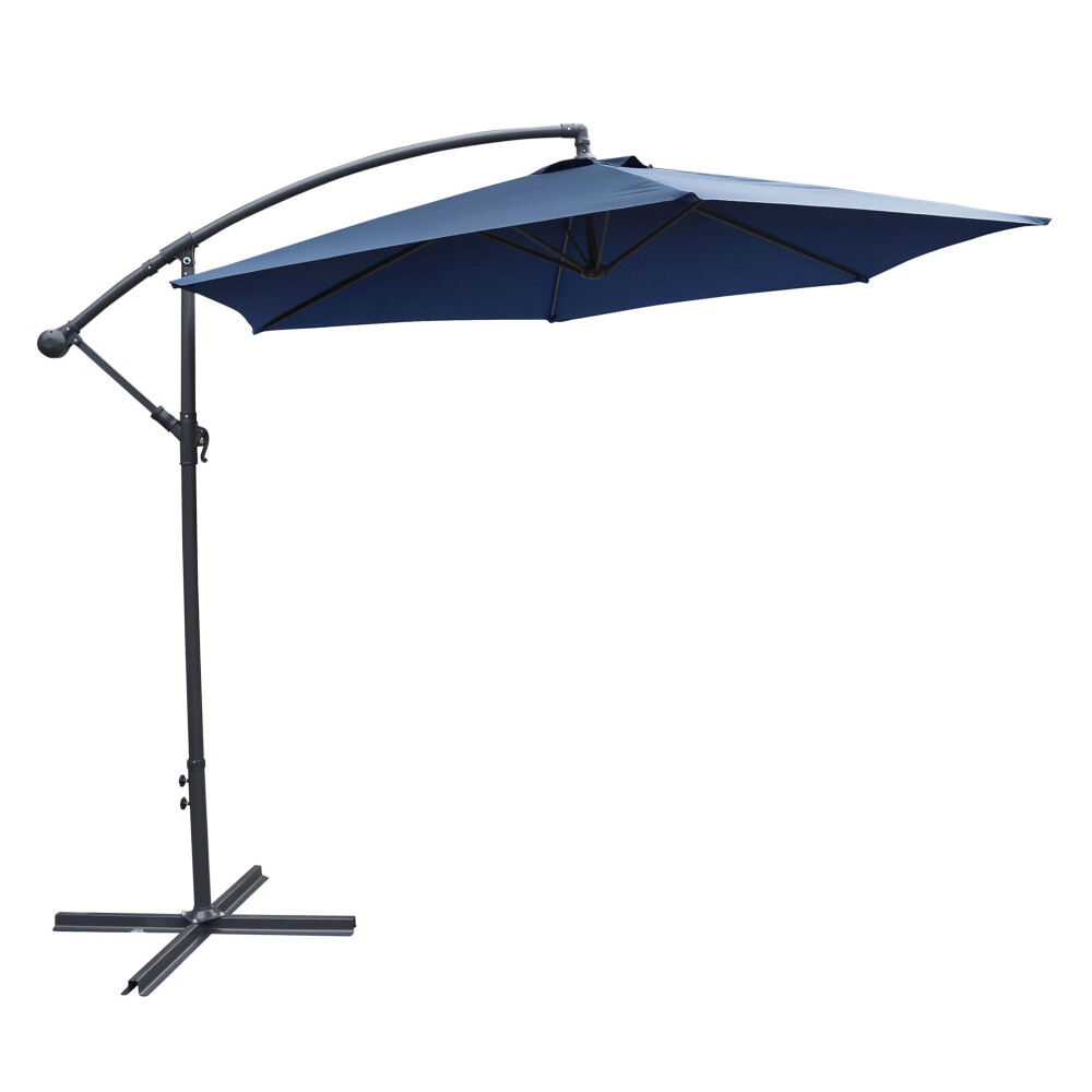 SOMBRILLA HIERRO-Y-POLIESTER AZUL 60402ST-PRO