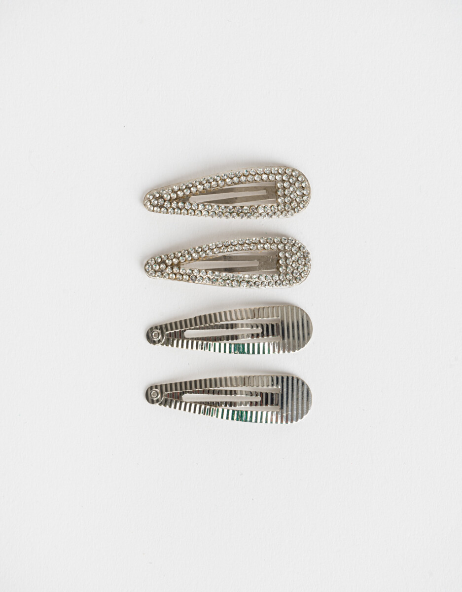 Set De Hebillas Tic Tac 