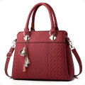 Bolso Cartera de Hombro y de Mano de Lujo Rojo