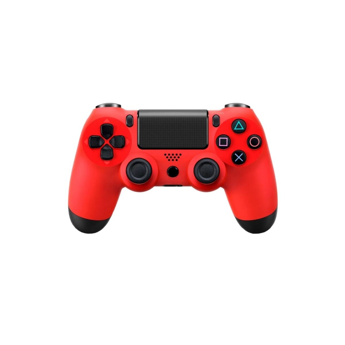 Joystick compatible para PS4 rojo 
