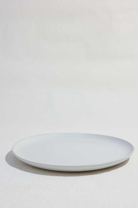 Plato Mesa Brisa, Set X3un. Blanco