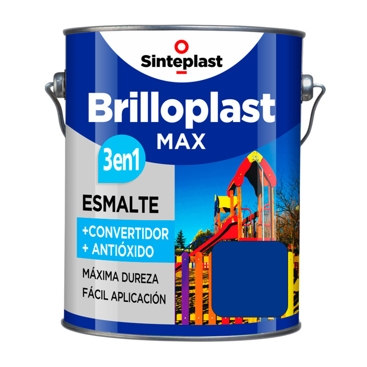 Brilloplast Max - 3en1- Brillante - Azul Francia 