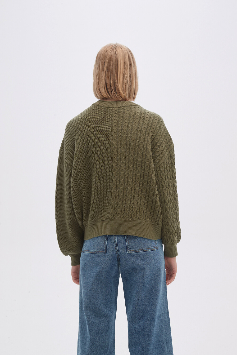 Sweater Ritmo Verde Oliva