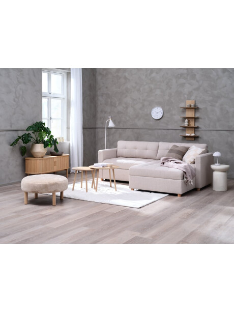 Sofá cama chaise longue TEGLHUSE beige Sofá cama chaise longue TEGLHUSE beige