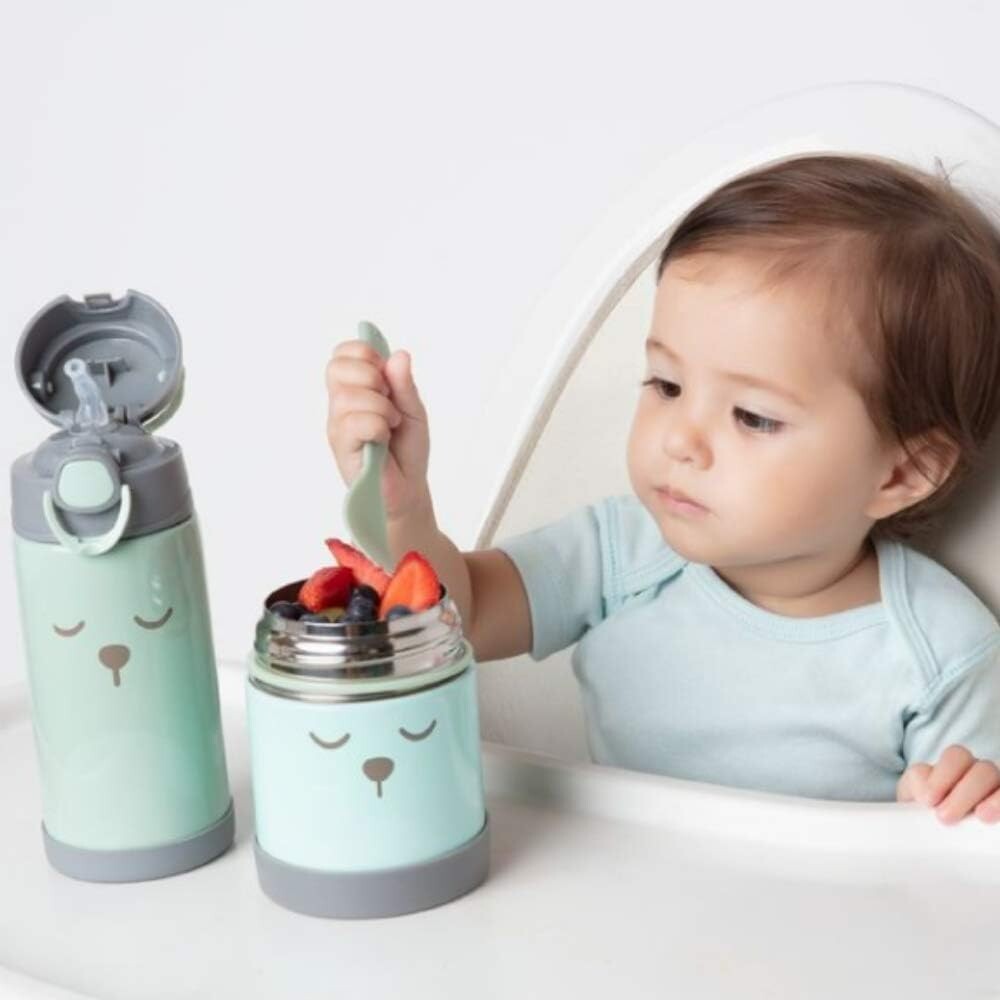 Vaso termico oso GUMMY buba verde