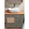 Mueble de baño de Pie Julia Verde con Catedral 78cm sin bacha Mueble De Baño De Pie Julia Verde Con Catedral 78cm Sin Bacha
