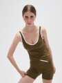 Musculosa Naros Verde Oliva Oscuro