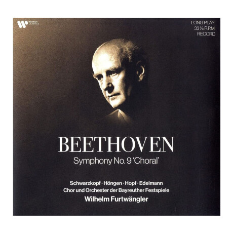 Wilhelm Furtwängler Beethoven.symp 9 Choral-lp - Vinilo Wilhelm Furtwängler Beethoven.symp 9 Choral-lp - Vinilo