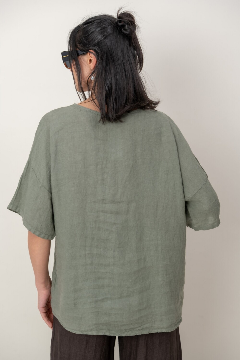 BLUSA PETRA Verde Seco