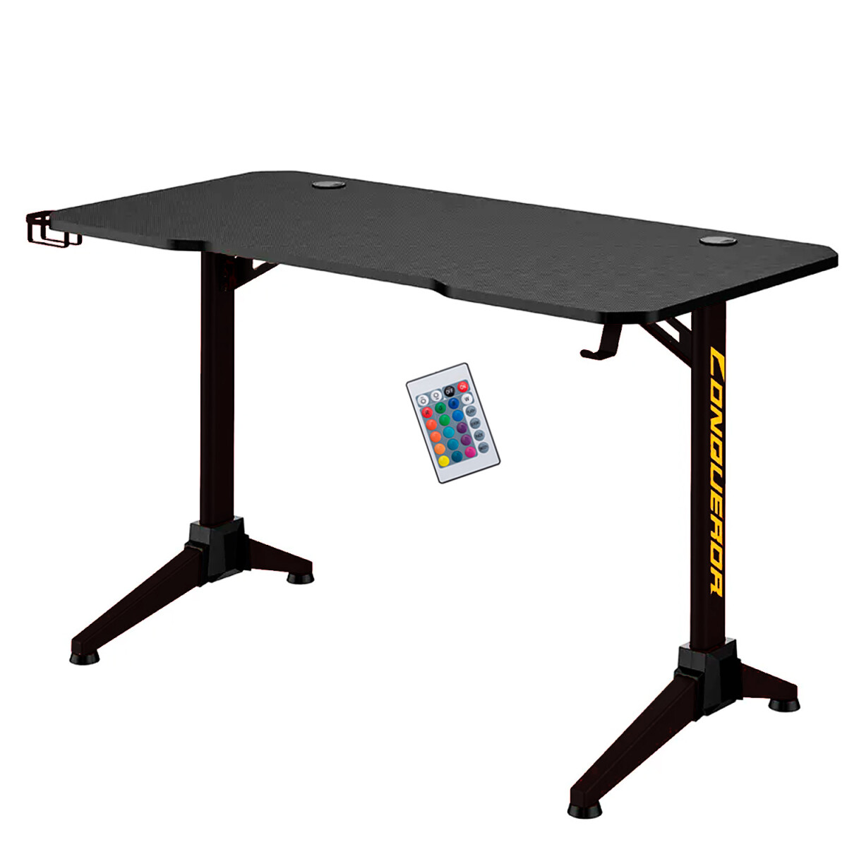 Escritorio Gamer Rgb Brateck Gmd03-1 - ESCRITORIO GAMER BRATECK GMD03 