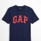 V-BASIC LOGO T TAPESTRY NAVY