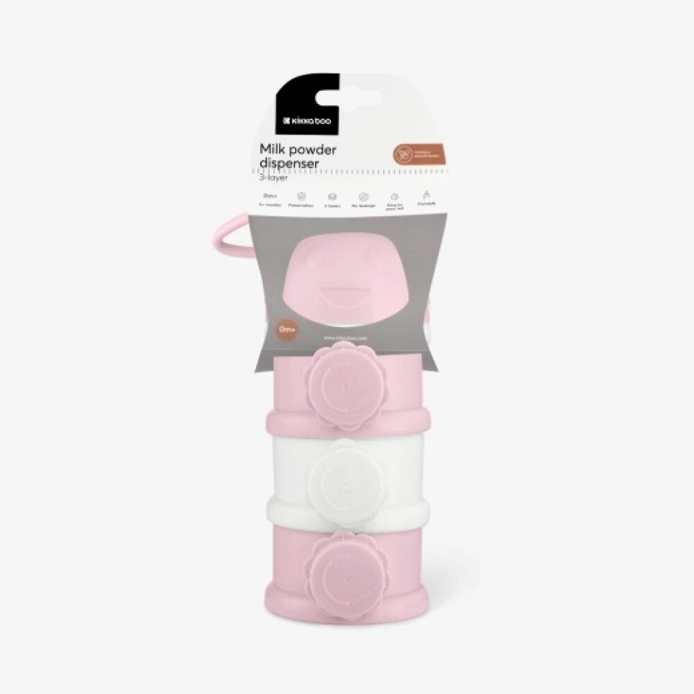 Dispensador complemento torre KIKKABOO rosa