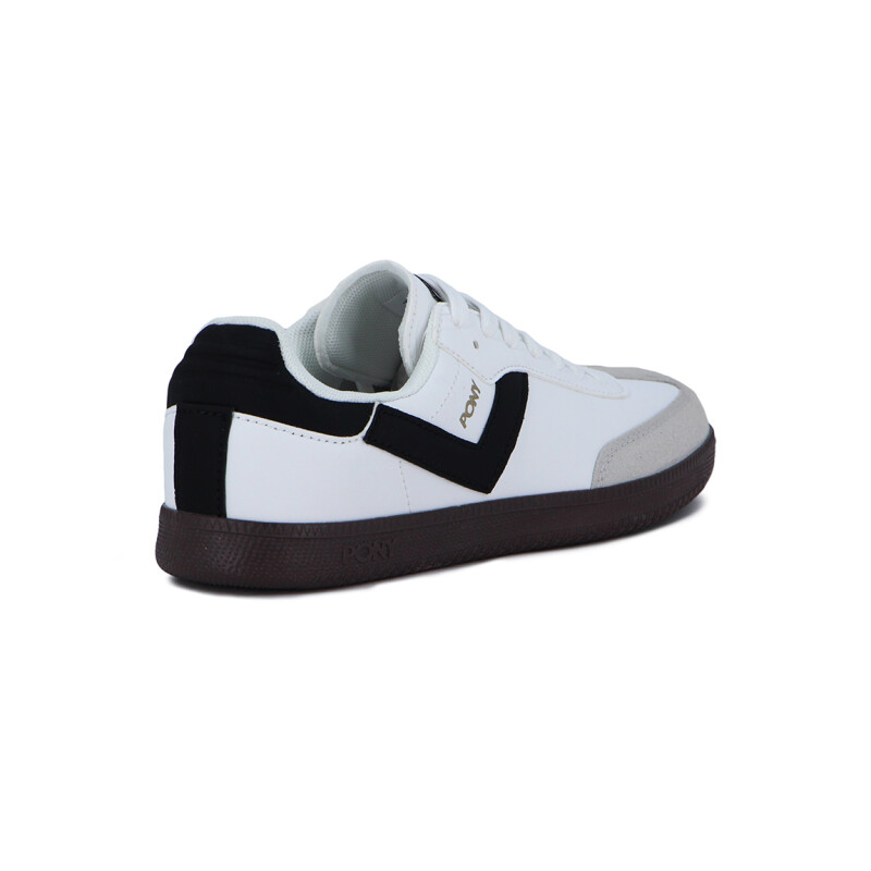 Pony Calzado Lifestyle Moma Unisex- Blanco/negro Blanco-negro