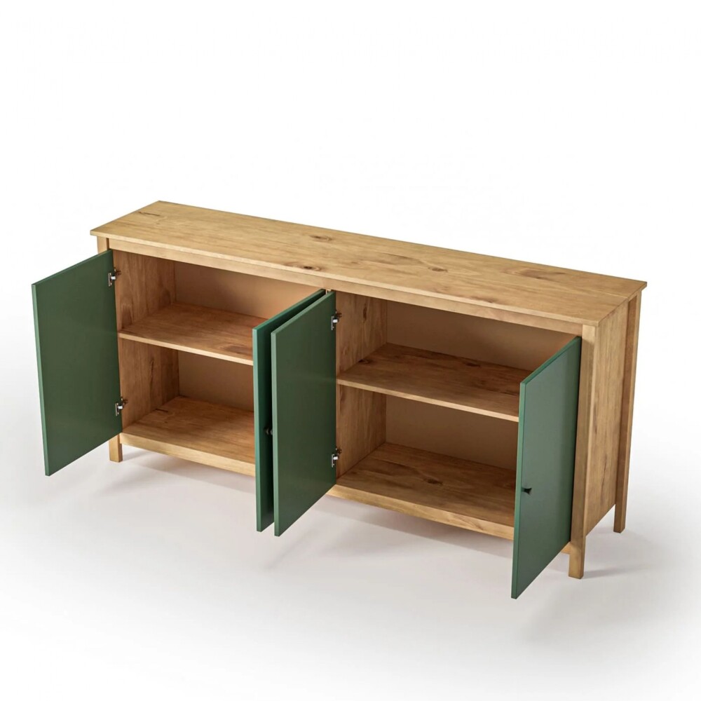Cómoda 4 Puertas - Mari Verde