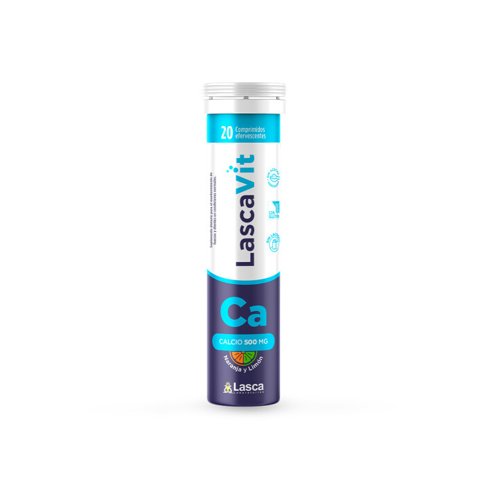 LASCAVIT CALCIO TUBO X 20 COMP EFERV. única