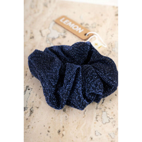 Scrunchie Lurex Marino