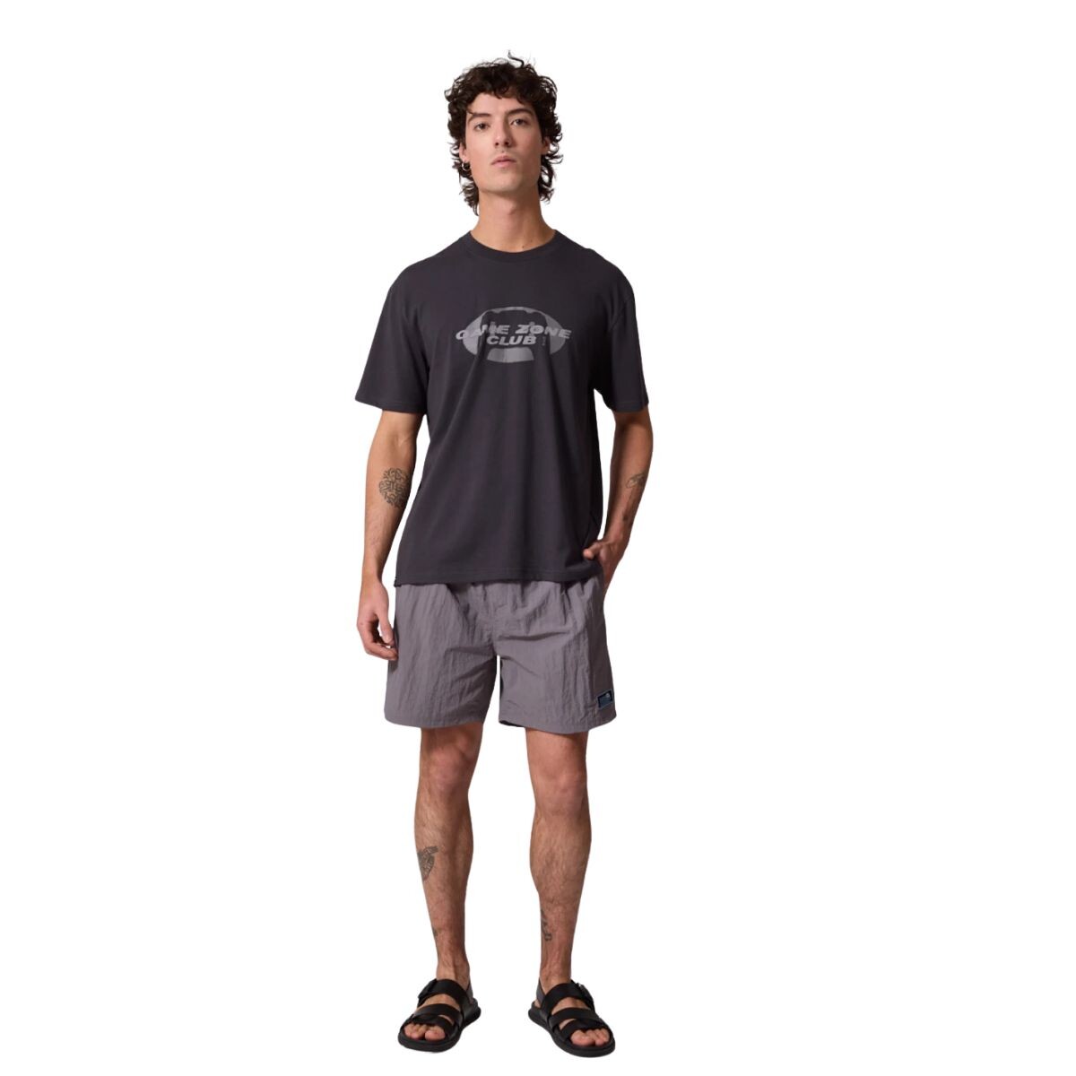 SHORT SUCRE 28-38 - GRIS OSCUR 