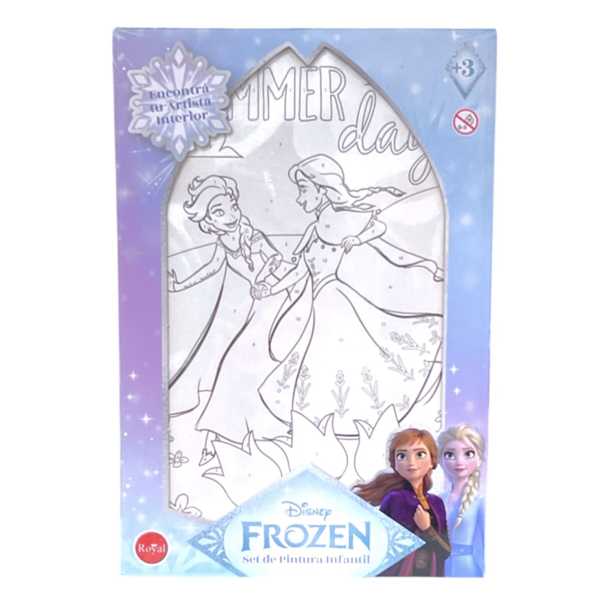 Set de pintura Infantil - Frozen 