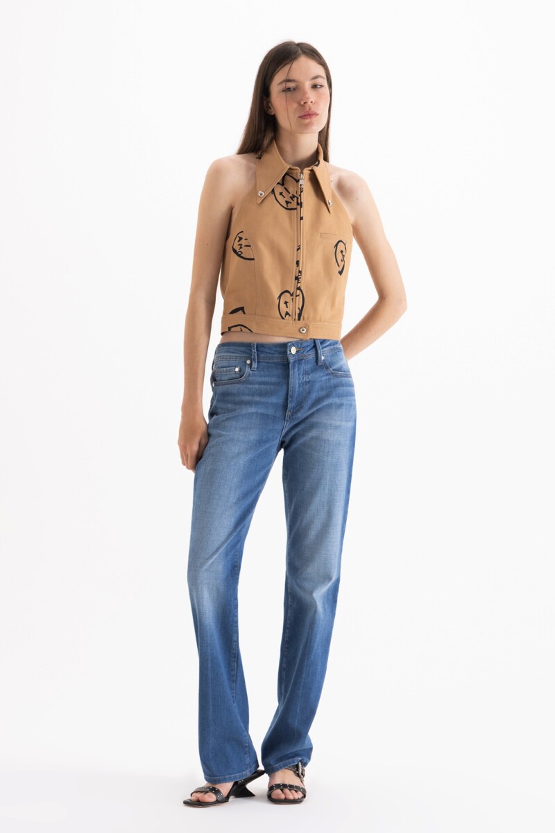 JEANS DONNA BLUE Azul