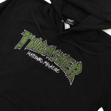 Canguro Thrasher Brick Logo - Negro/Verde Canguro Thrasher Brick Logo - Negro/Verde