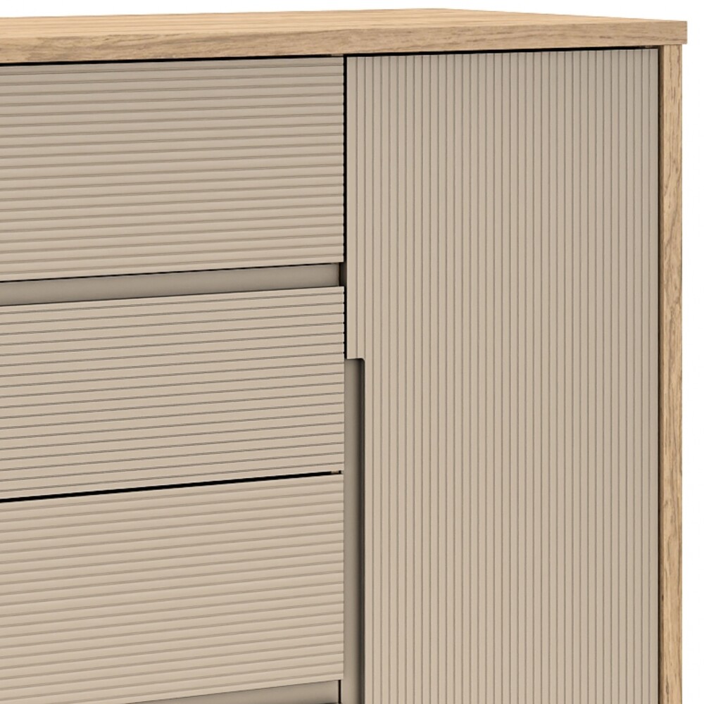 Cómoda Zapatera Concept - 4 cajones 1 puerta Hanover