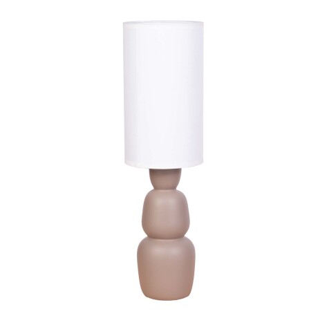 LÁMPARA DE PIE CERAMICA MARRON AT25071