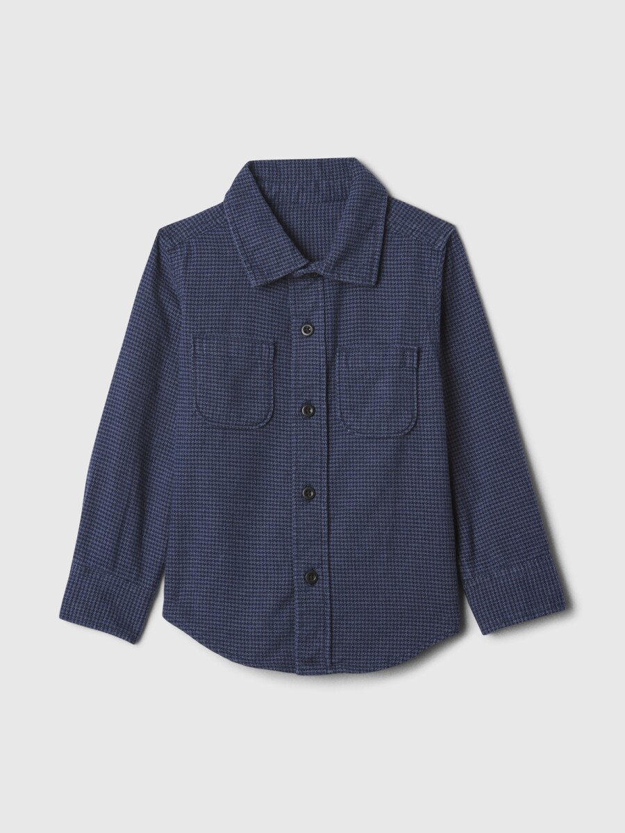 Camisa Franela Toddler Niño - Tapestry Navy 